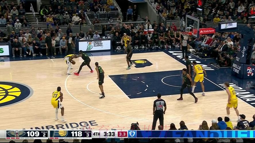 西亚卡姆27分 步行者战胜鹈鹕